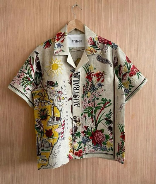 Printed Oversize Shirt