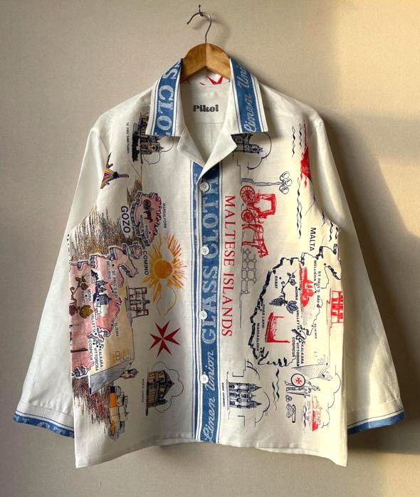 Printed Oversize Shirt
