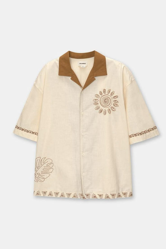 Printed Oversize Shirt