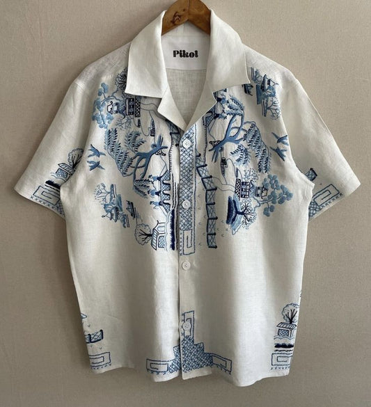 Printed Oversize Shirt