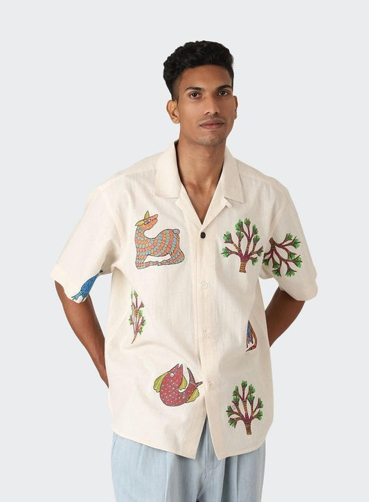Printed Oversize Shirt