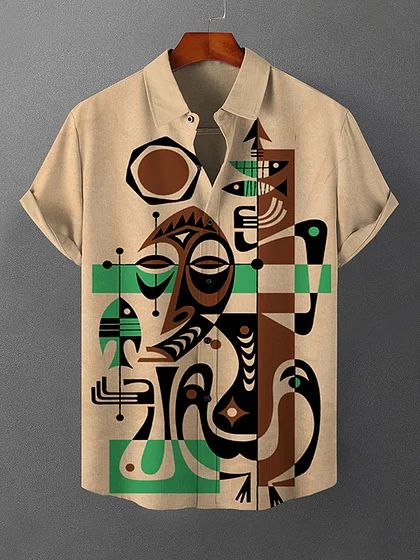 Printed Oversize Shirt